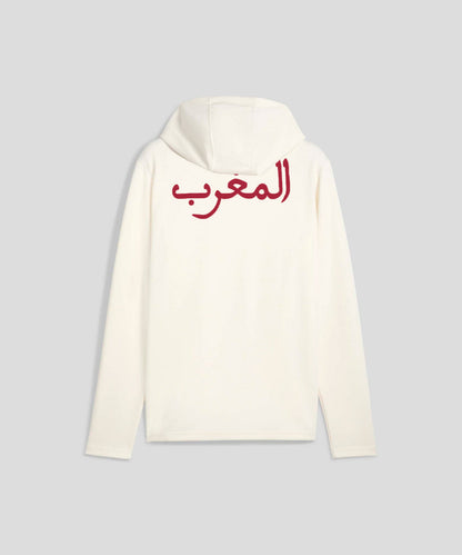 HOODIE ZIPPÉ BLANC 2025 - MAROC